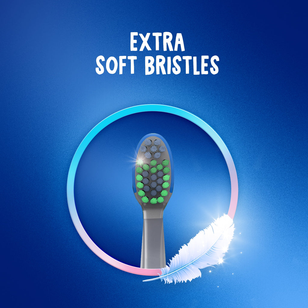 Kid's Manual Toothbrush for 3+, Extra Soft, 2 Count