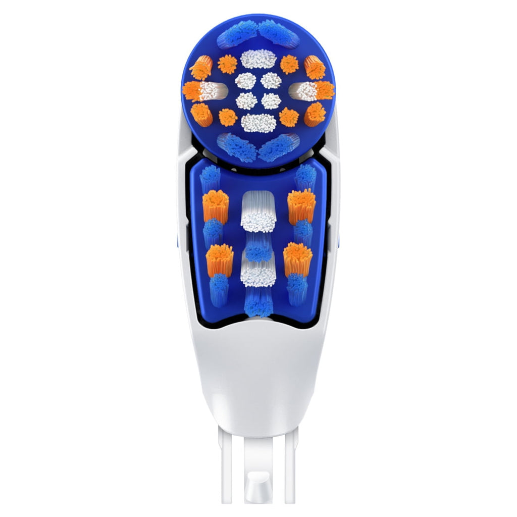 3D White Battery Power Toothbrush Replacement Heads, 2 Count