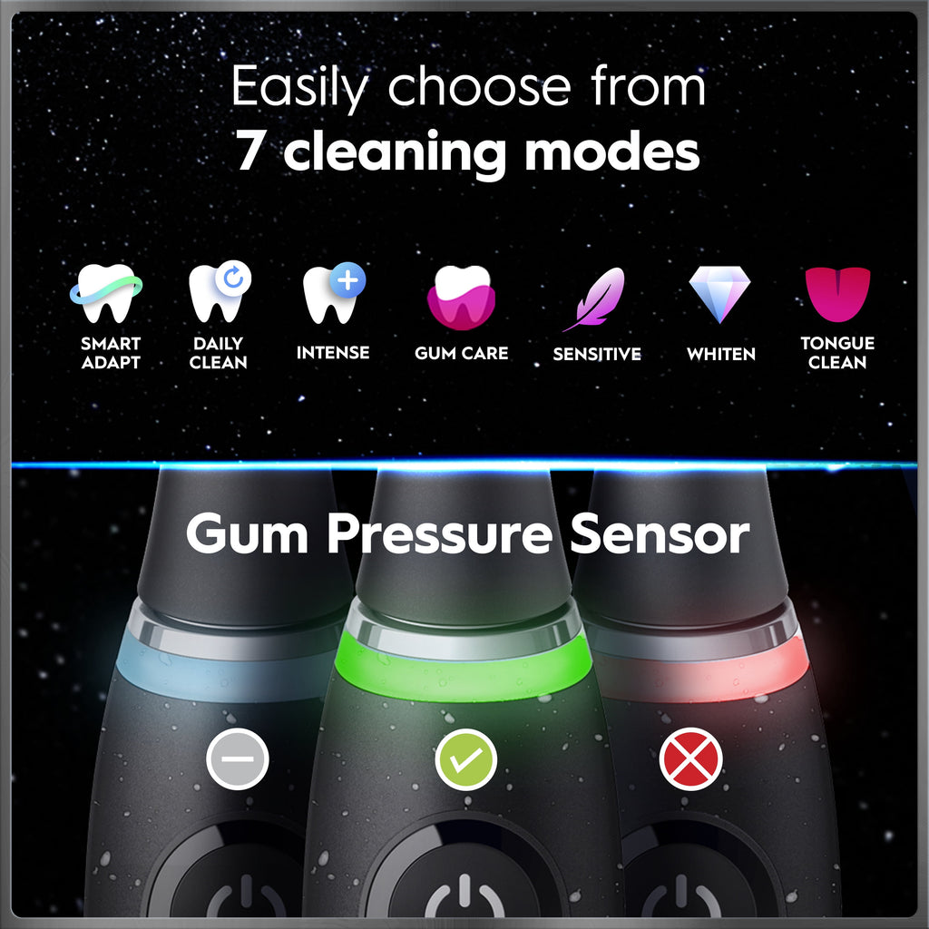 iO Series 10 Rechargeable Electric Toothbrush, (4) Brush Heads