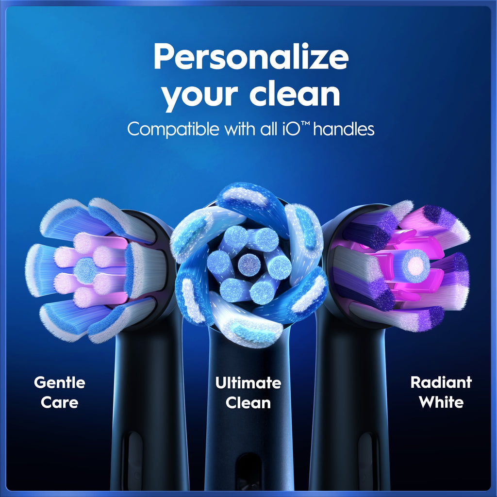 iO Series 10 Rechargeable Electric Toothbrush, (4) Brush Heads