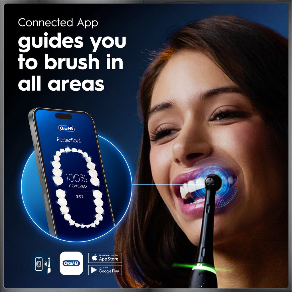 iO Series 10 Rechargeable Electric Toothbrush, (4) Brush Heads
