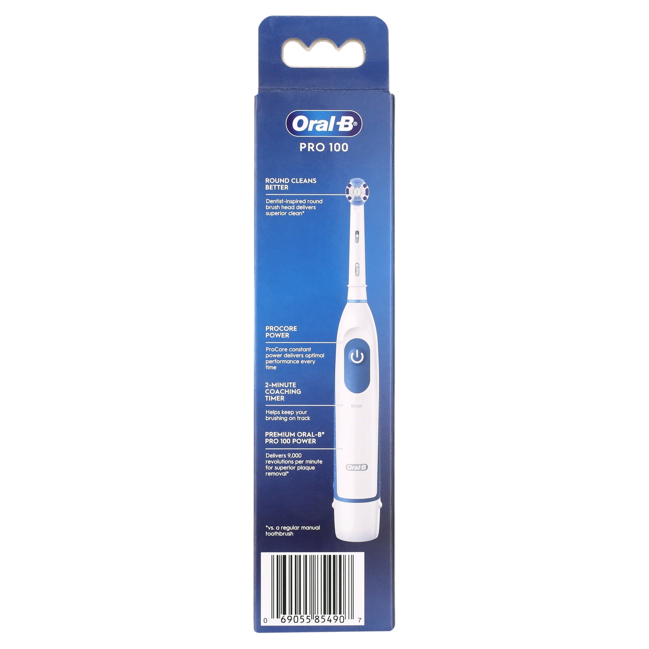 Pro Health Clinical Battery Powered Toothbrush, 1 Ct, for and Children 3+