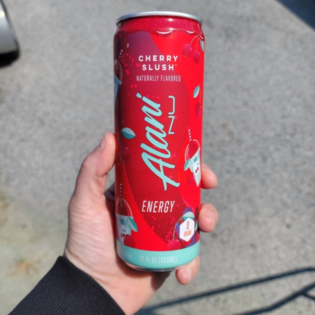 Cherry Slush Energy Drink, 12 fl oz Cans, Pack of 6