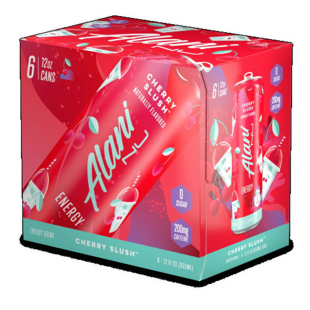 Cherry Slush Energy Drink Multipack Cans 6 pk / 12 fl oz - Pack of 2