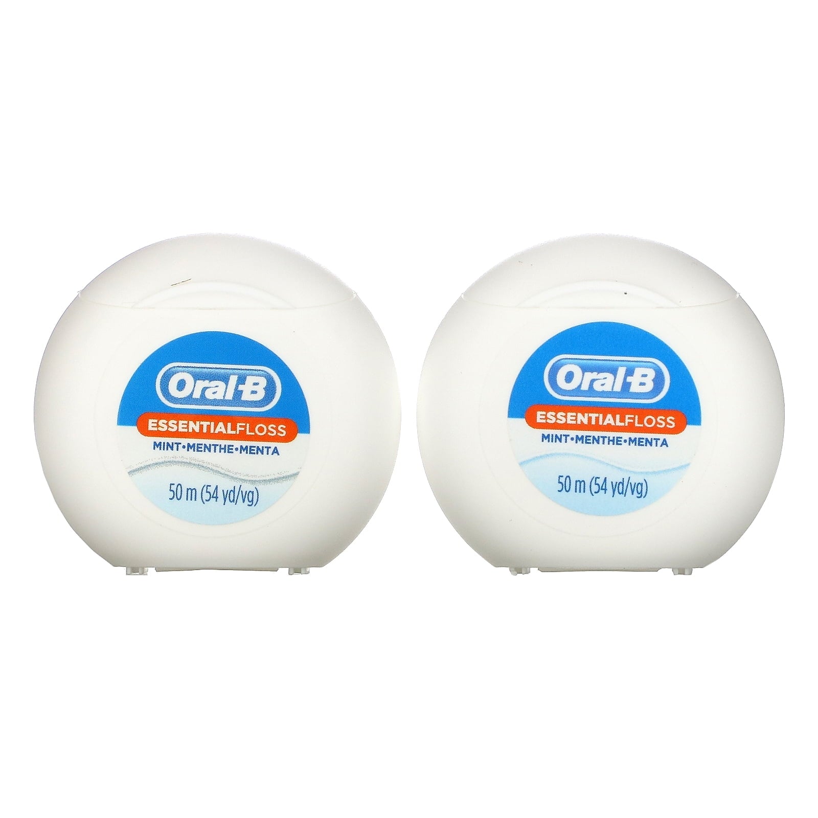 Essential  EssentialFloss Cavity Defense Dental Floss, 50 M, Pack of 2