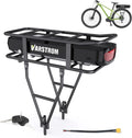 Ebike Battery 48V 17.5AH Lithium ion Rear Rack Battery for BAFANG/Voilamart/PEXMOR/AW 48V200W-1000W Ebike Kit,48V E Bike Batteries with Luggage Rack,Taillight,30A BMS,3A Fast Charger & Safety Lock