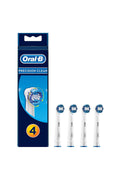 Braun  Precision Clean Electric Toothbrush Replacement Heads, 4 Count, White