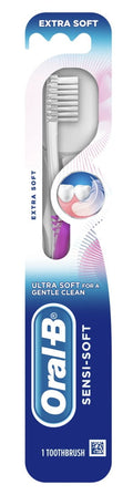Toothbrush Sensi-Soft Extra Soft Asst Colors (Pack of 3)
