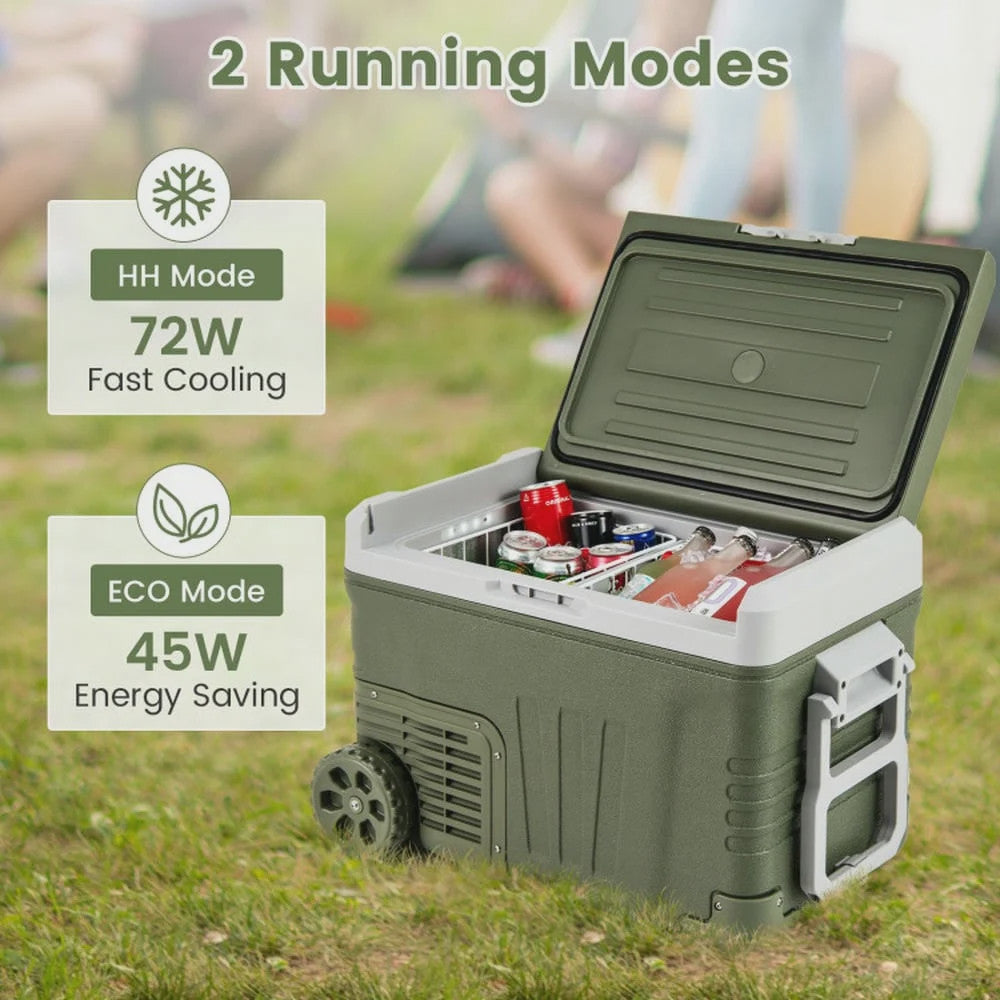 Barara King Cooler, Car Fridge, Portable Outdoor Cooler,12 Volt Car Refrigerator Portable Car Fridge with Adjustable Range-35L