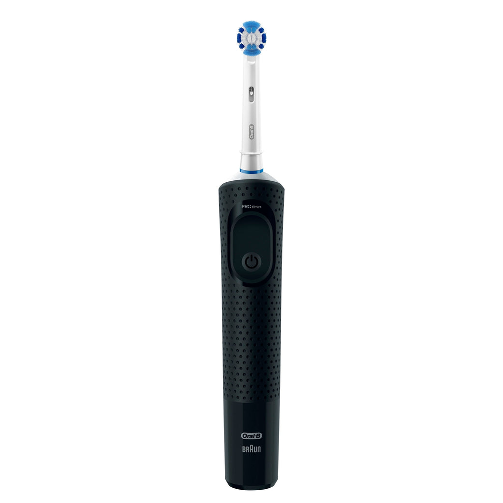 ‑B Pro 500 Rechargeable Electric Toothbrush, Black, 1 Count, for Adults &amp; Kids 3+