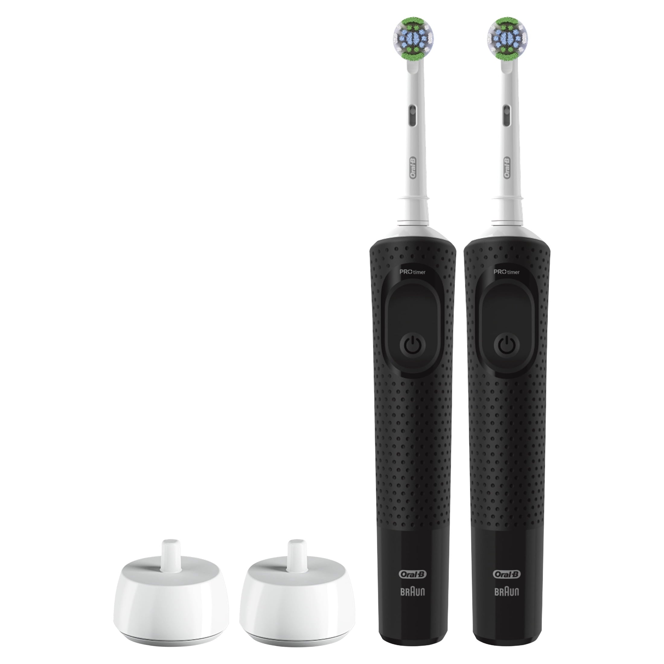 Toothbrush, Pro 500 Electric Toothbrush with (1) Brush Head, Black, for and Children 3+