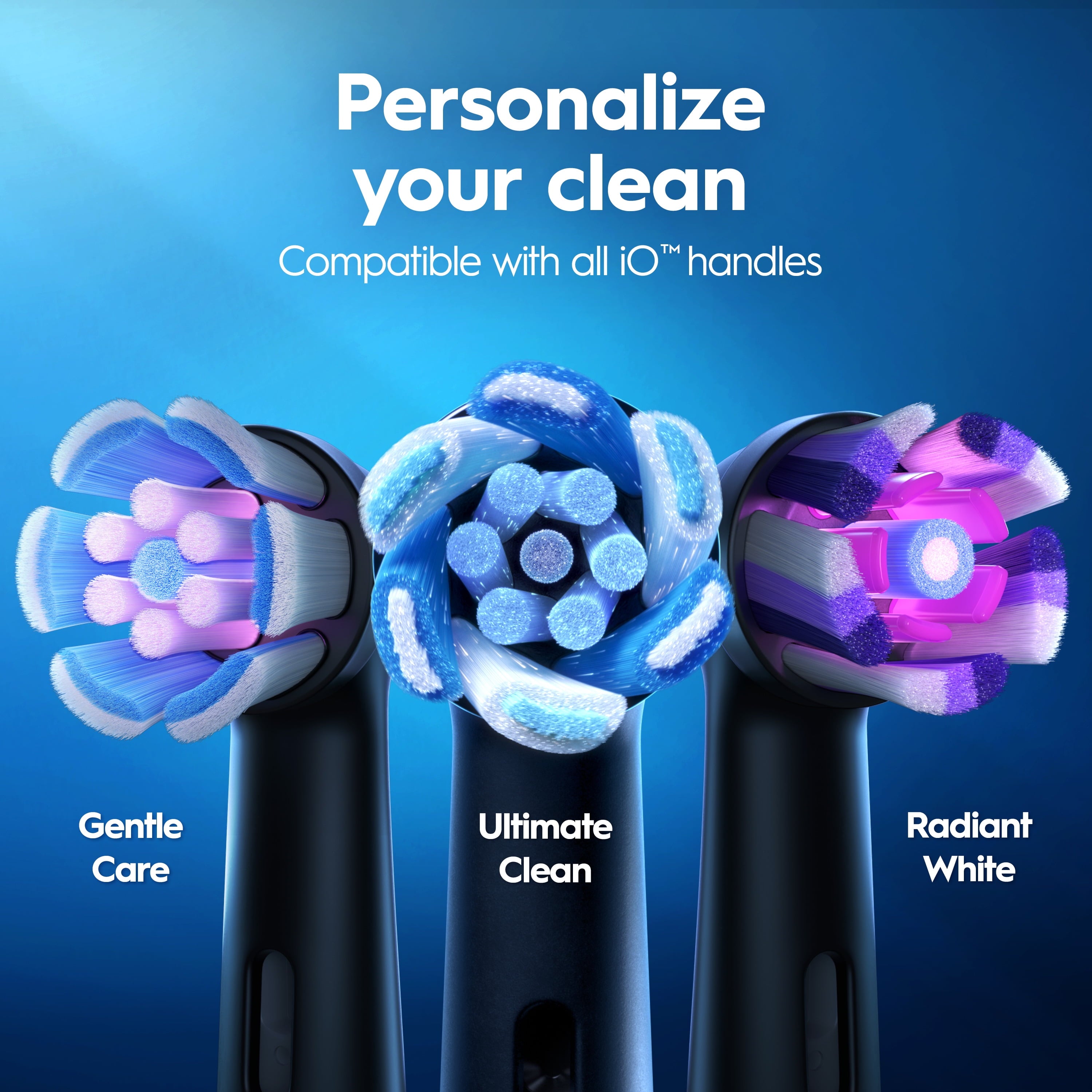 Toothbrush, iO Series 4 Electric Toothbrush with (1) Brush Head, Rechargeable, Black