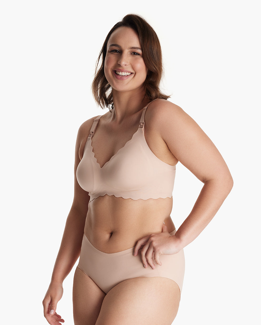 Jelly Strip - Seamless Floral Push up Nursing Bra (2 Pack)