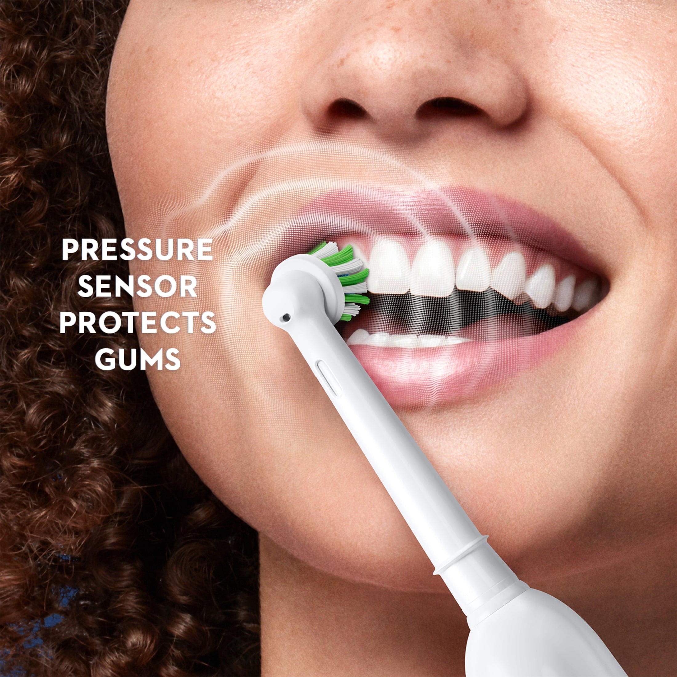 Toothbrush, Pro 1000 CrossAction Rechargeable Electric Toothbrush Pack, Black and White, 2 Count