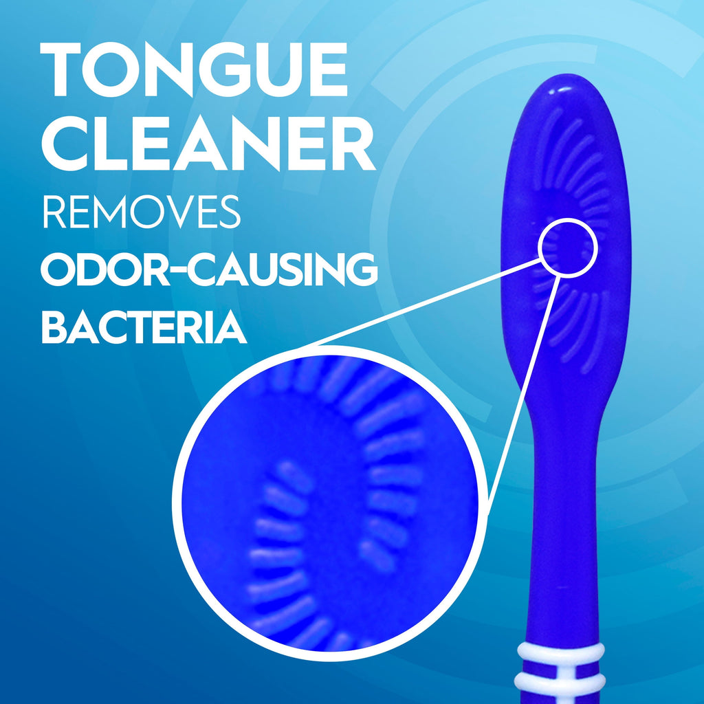 Toothbrush Dual Clean, Medium, 1 Count