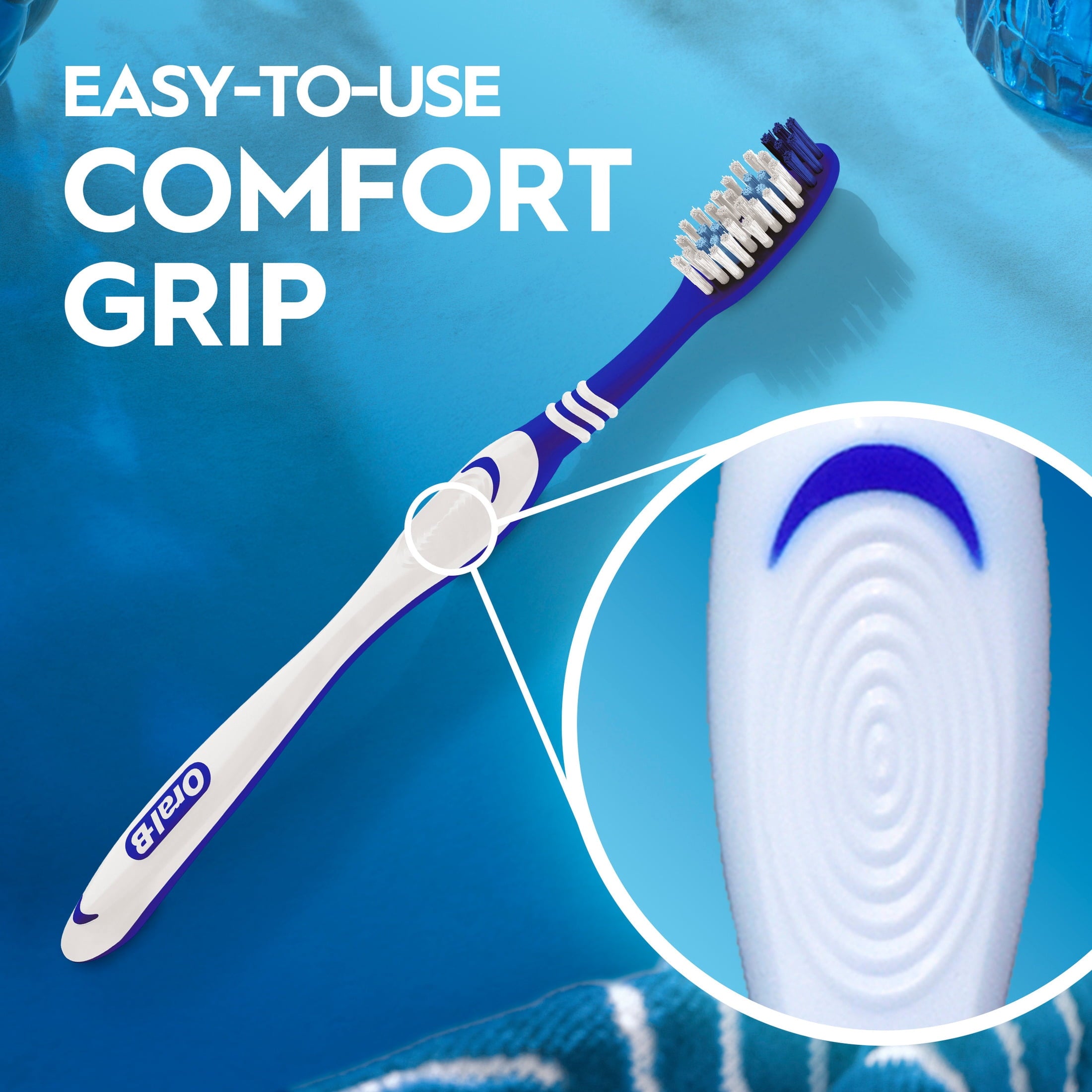 Toothbrush Dual Clean, Medium, 1 Count