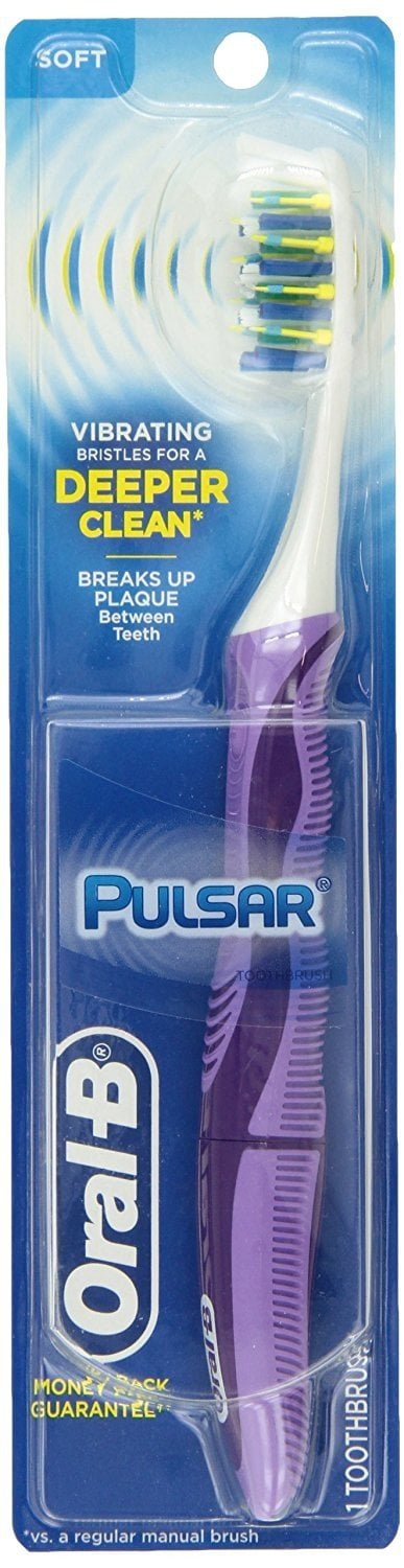 Pro-Health Pulsar Battery Powered Soft Bristles Toothbrush