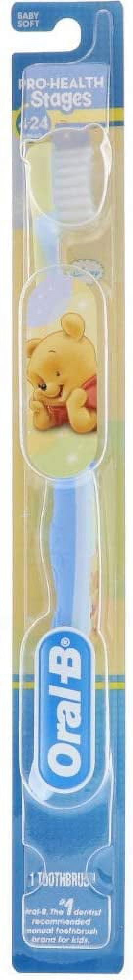 Pro-Health Kids Stages Winnie the Pooh Baby Toothbrush, Soft - (Pack of 6)