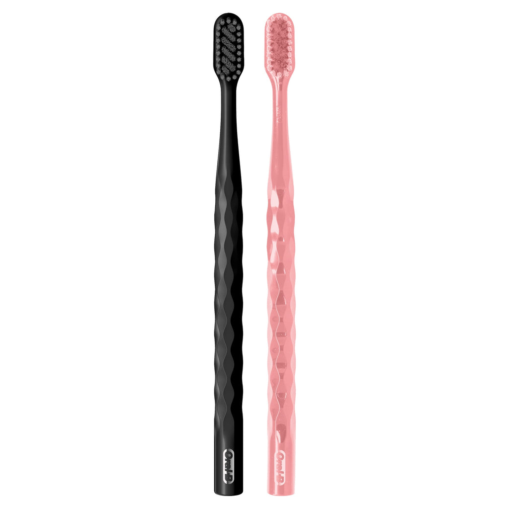 Toothbrush Pro Whitening Brilliance, Extra Soft, Black and C, 2 Count