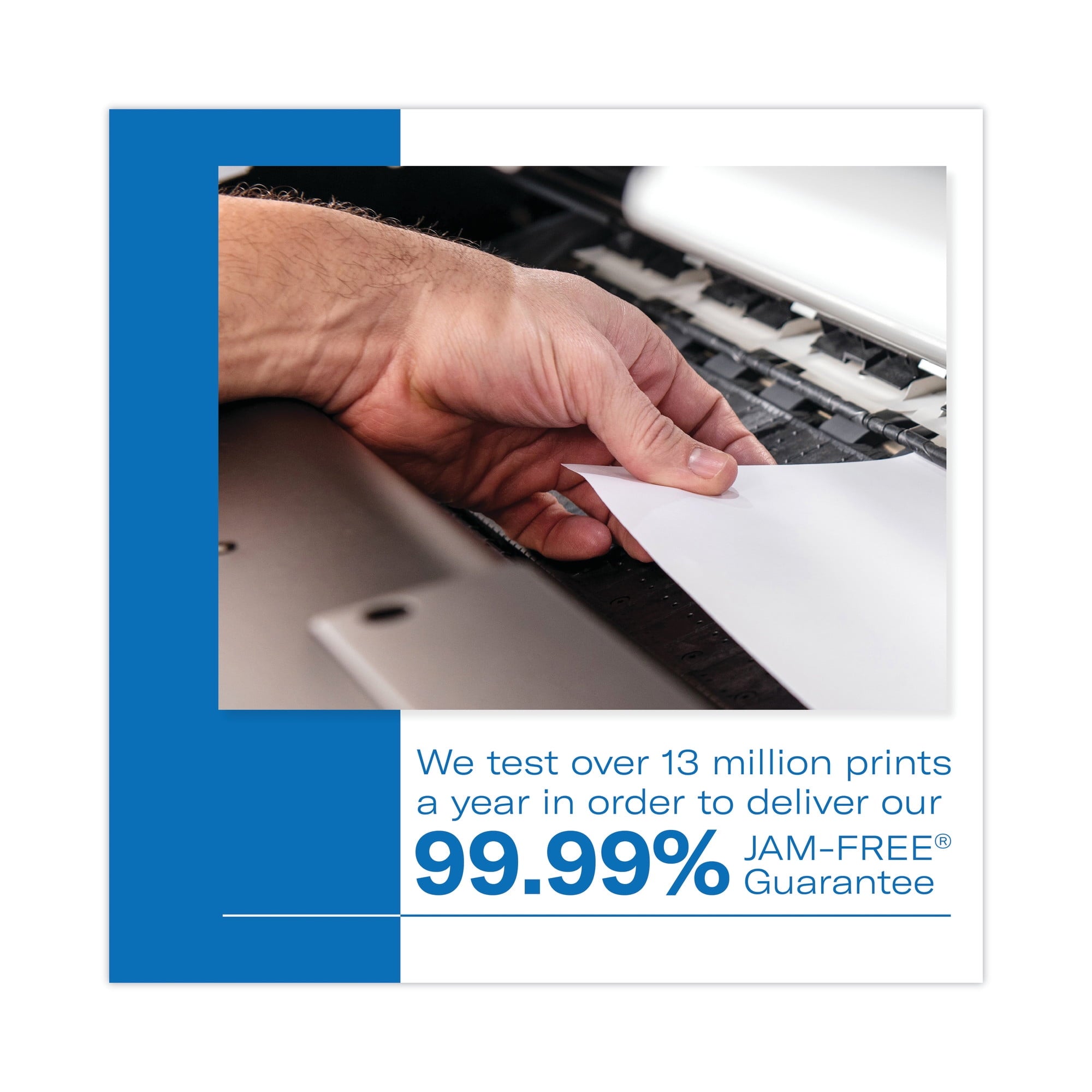 32lb Premium Laser Print, 8.5x11, White, 1 Ream, 500 Sheets