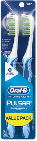 Pro-Health Pulsar Soft Toothbrush, Value Pack 2 ea (Pack of 3)
