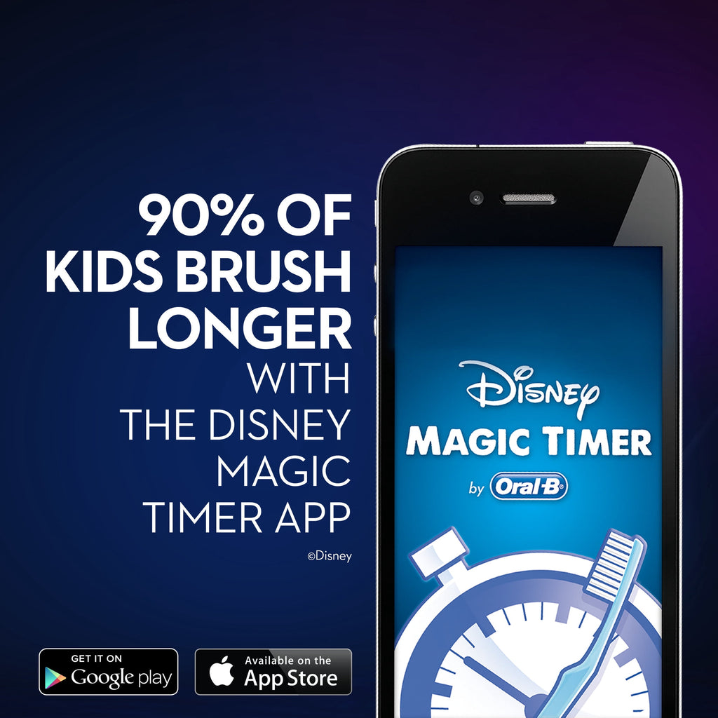 Kid's Battery Toothbrush featuring Disney Princess, for Kids 3+