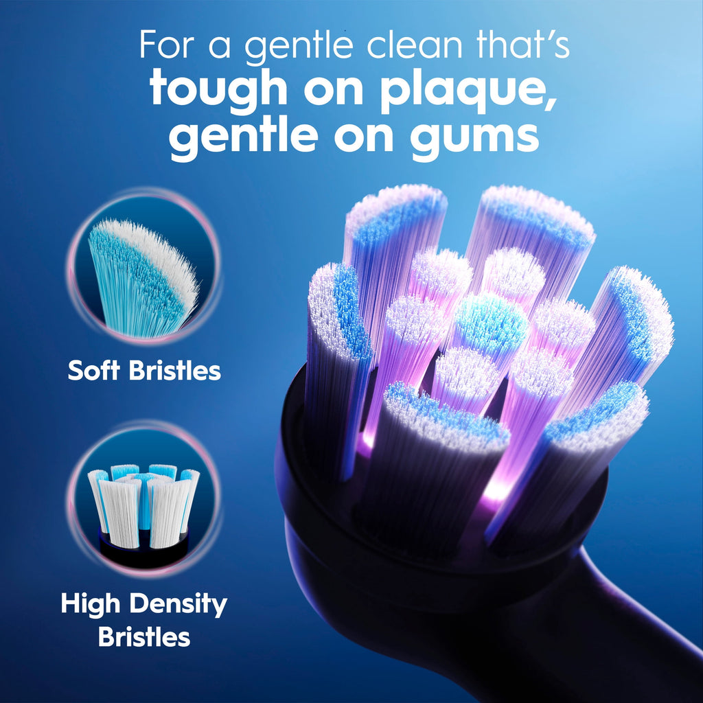 Toothbrush, iO Series 2 Rechargeable Electric Toothbrush for &amp; Kids 3+, Night Black, 1 Gentle Care Brush Head