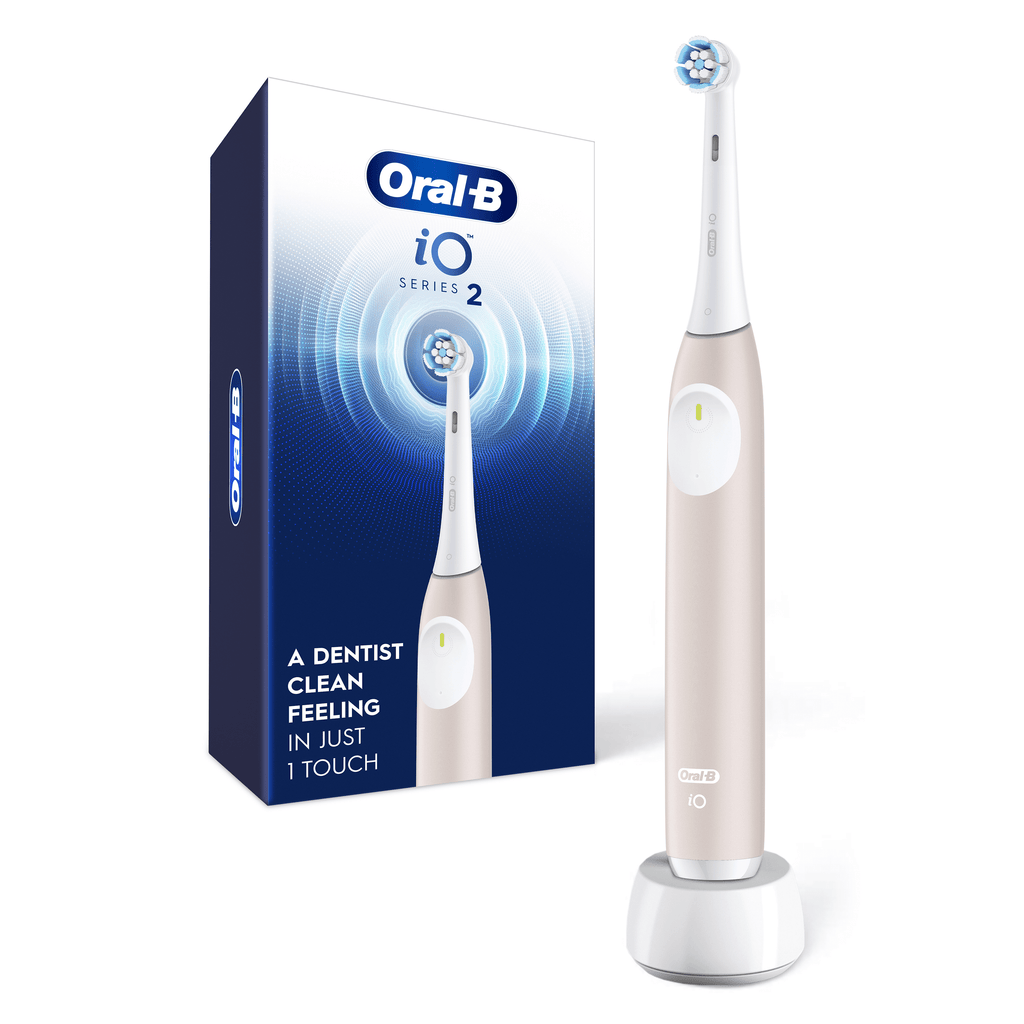 Toothbrush, iO Series 2 Rechargeable Electric Toothbrush for &amp; Kids 3+, Night Black, 1 Gentle Care Brush Head