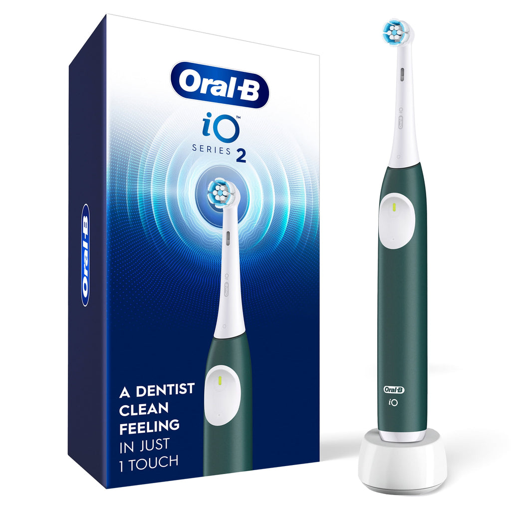 Toothbrush, iO Series 2 Rechargeable Electric Toothbrush for &amp; Kids 3+, Night Black, 1 Gentle Care Brush Head