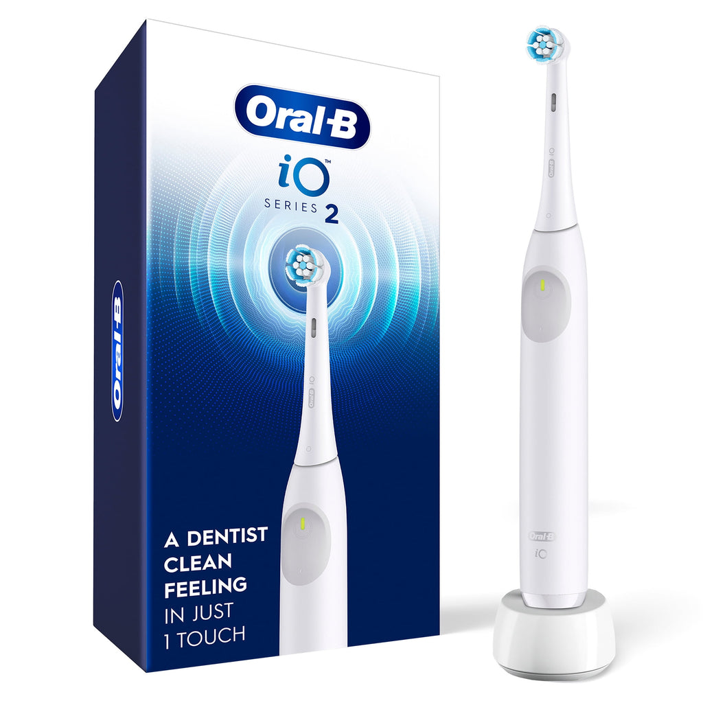 Toothbrush, iO Series 2 Rechargeable Electric Toothbrush for &amp; Kids 3+, Night Black, 1 Gentle Care Brush Head