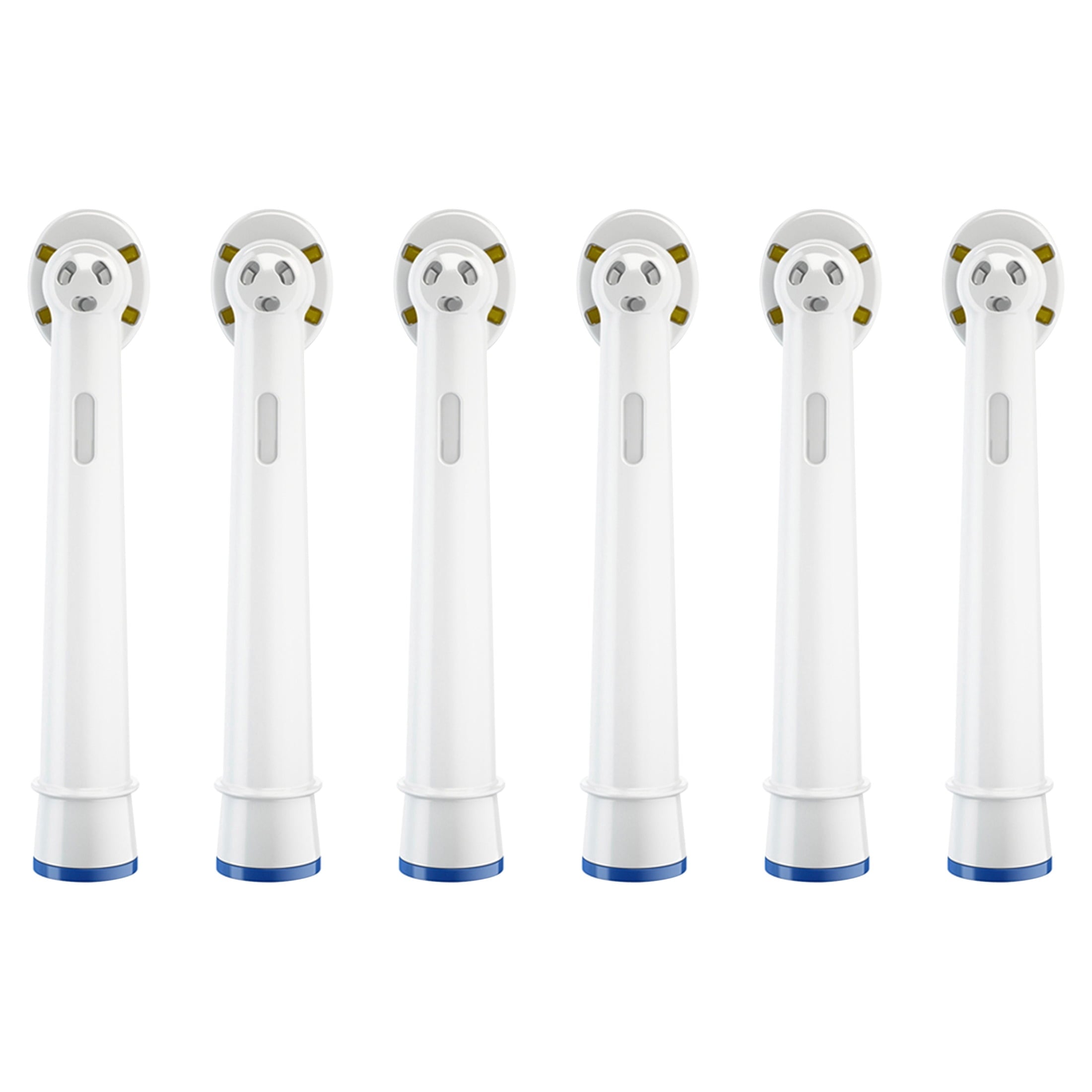 Toothbrush Heads, FlossActionX X-Filament Replacement Brush Heads, 6 Count