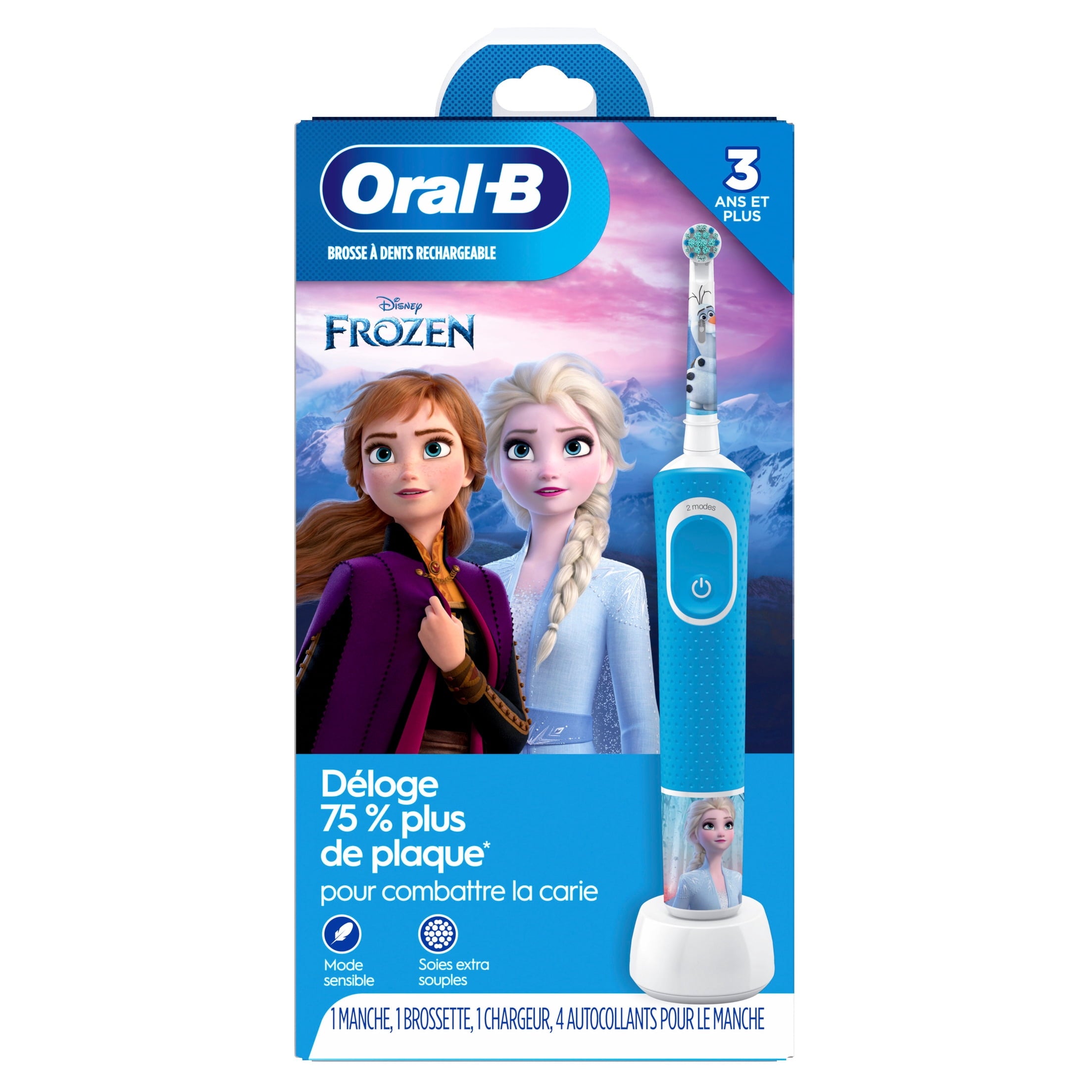 Kids Electric Toothbrush featuring Frozen, for Kids 3+