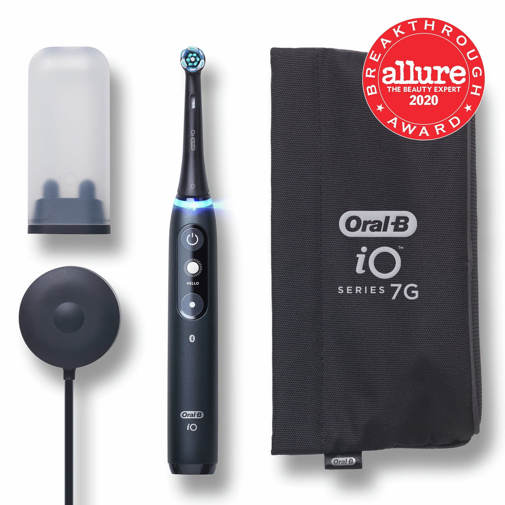 iO Series 7G Electric Toothbrush with 1 Brush Head, Black Onyx