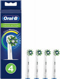 Cross Action Electric Toothbrush Replacement Brush Heads Refill with Clean Maximiser Technology 4Count
