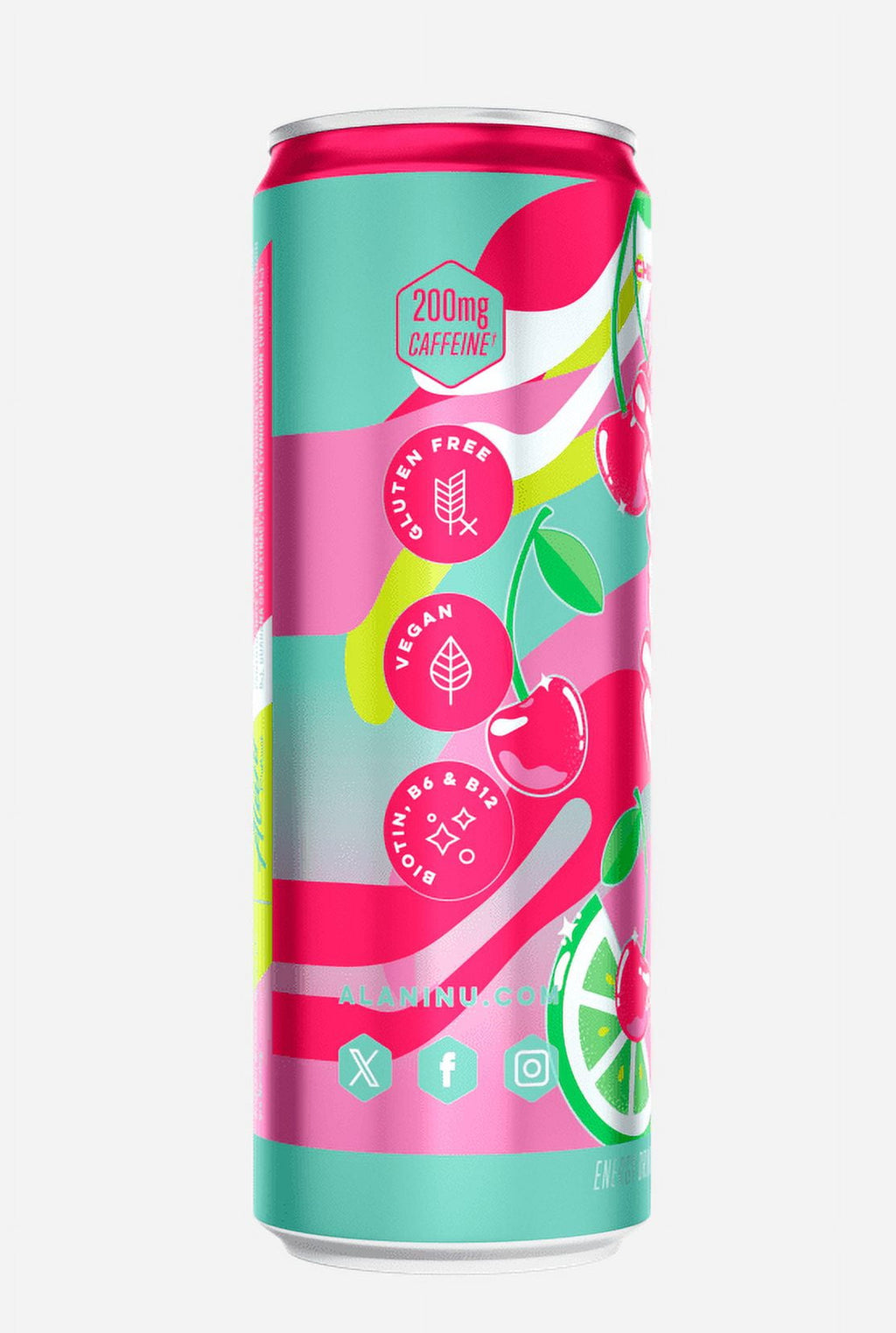 Energy Drink, Cherry Twist Limited Time Only, 12 fl oz (Single Can)-Pack Of 2