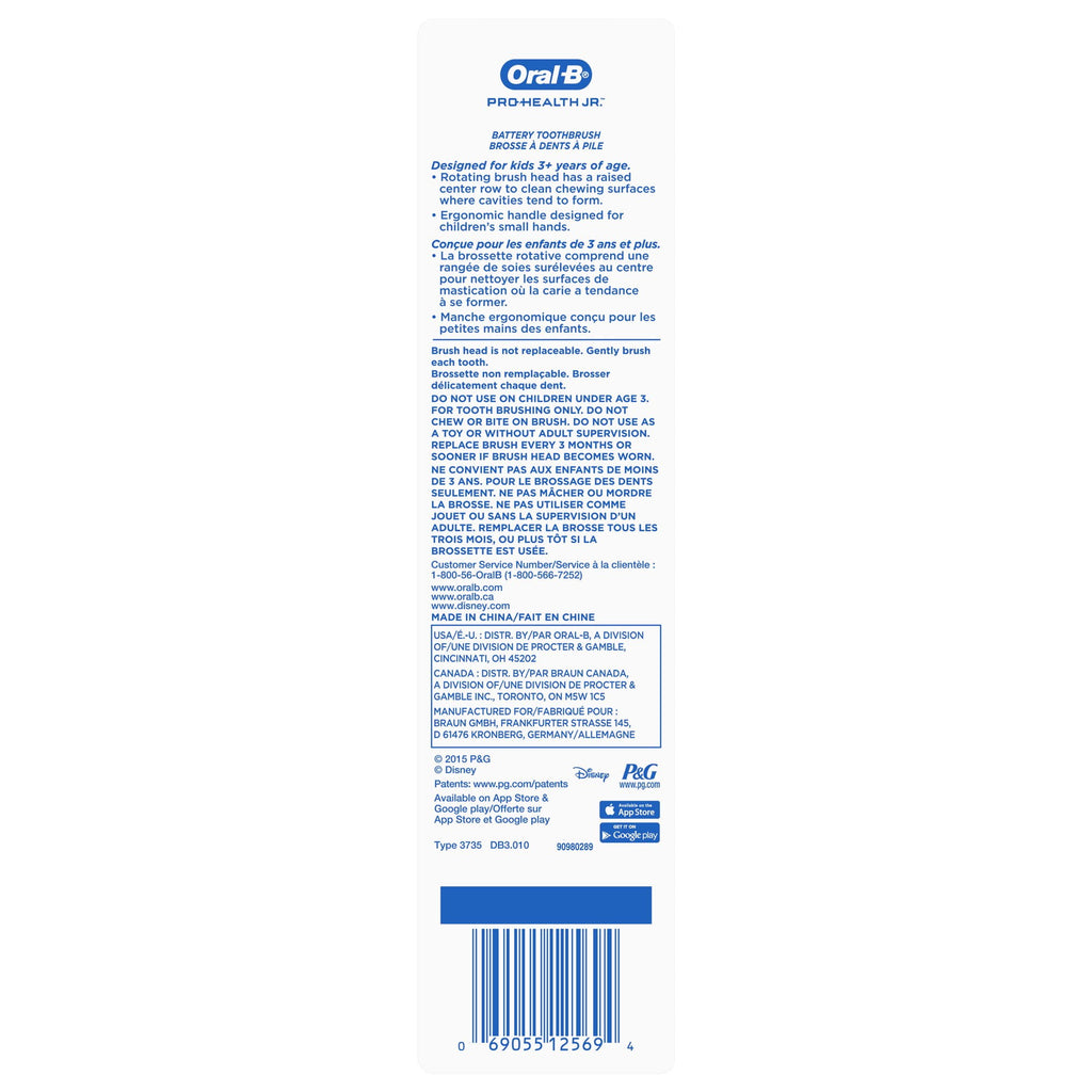 Toothbrush Power Frozen Timer Soft 6 Pack