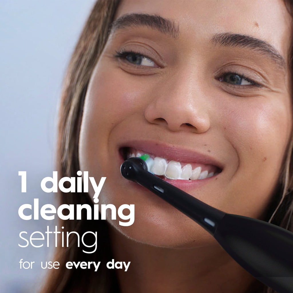 Toothbrush, ProClean CrossAction, Battery Powered Electric Toothbrush, Black for and Children 3+