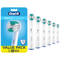 ‑B Daily Clean Electric Toothbrush Replacement Heads, 6 Count