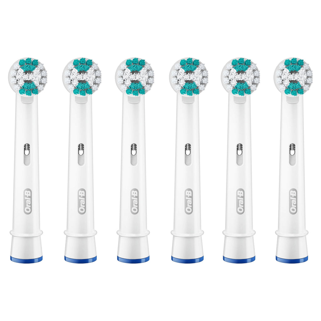 ‑B Daily Clean Electric Toothbrush Replacement Heads, 6 Count