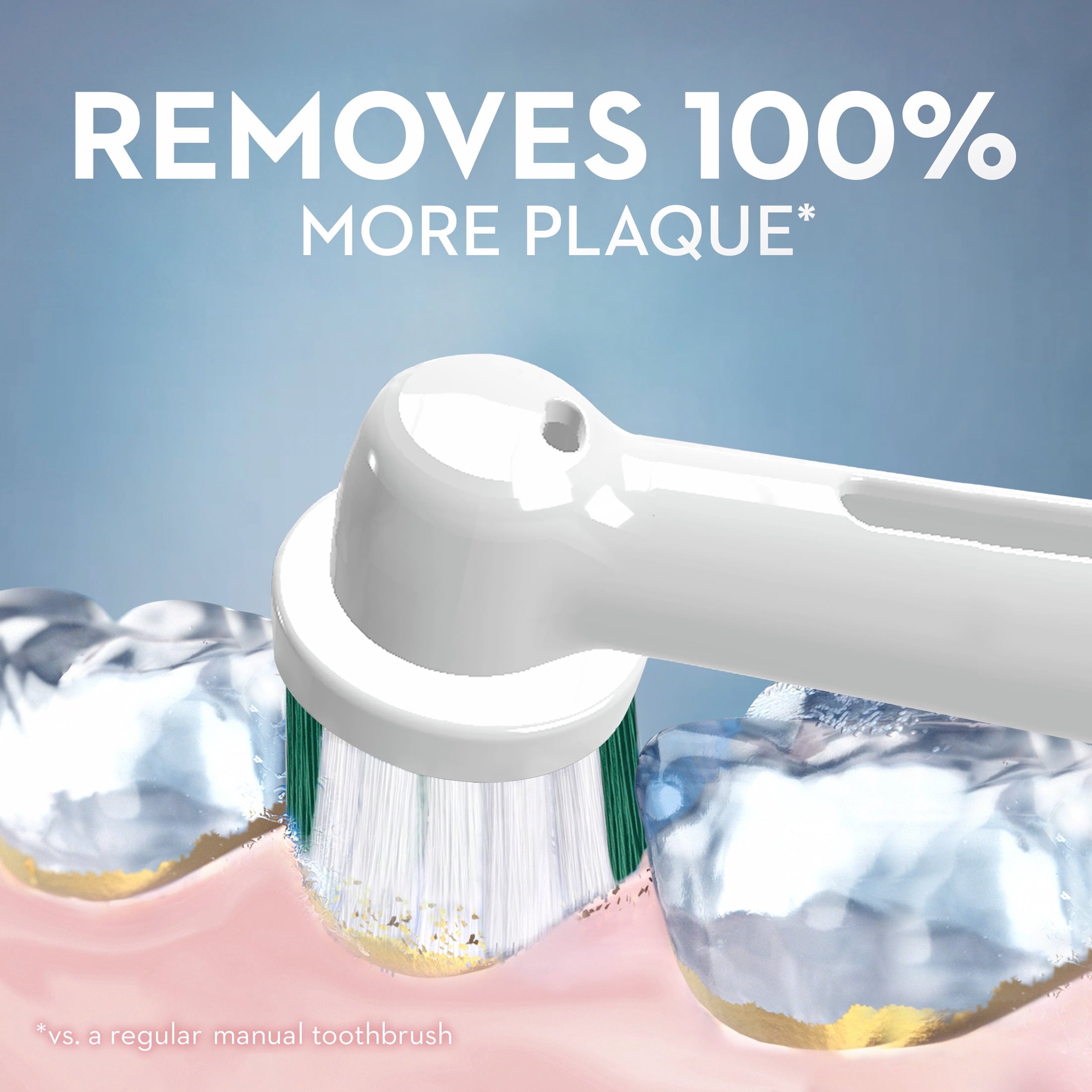 ‑B Daily Clean Electric Toothbrush Replacement Heads, 6 Count
