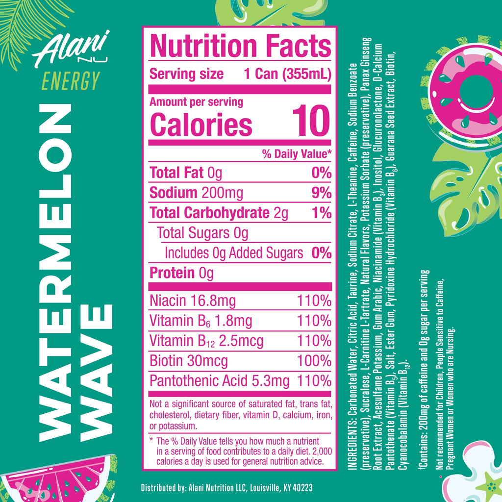 Watermelon Wave, 12 fl oz, Single Can