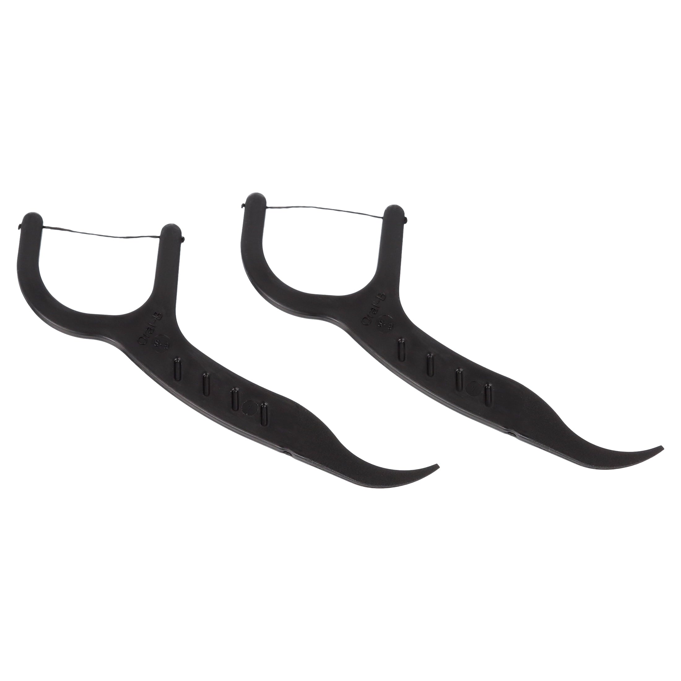 Charcoal Infused Mint Dental Floss Picks, 75 count