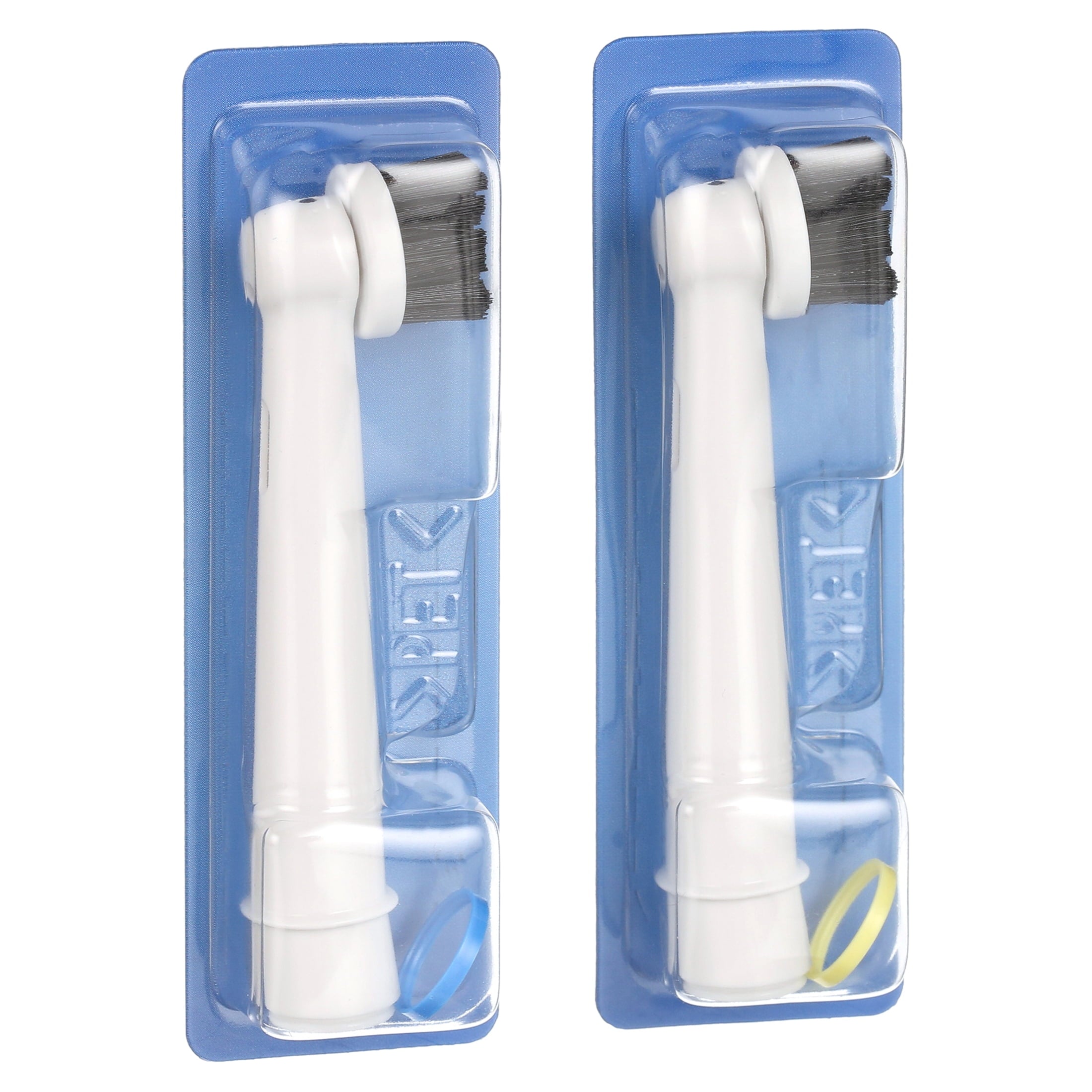 Charcoal Electric Toothbrush Replacement Head, White, 2 Ct