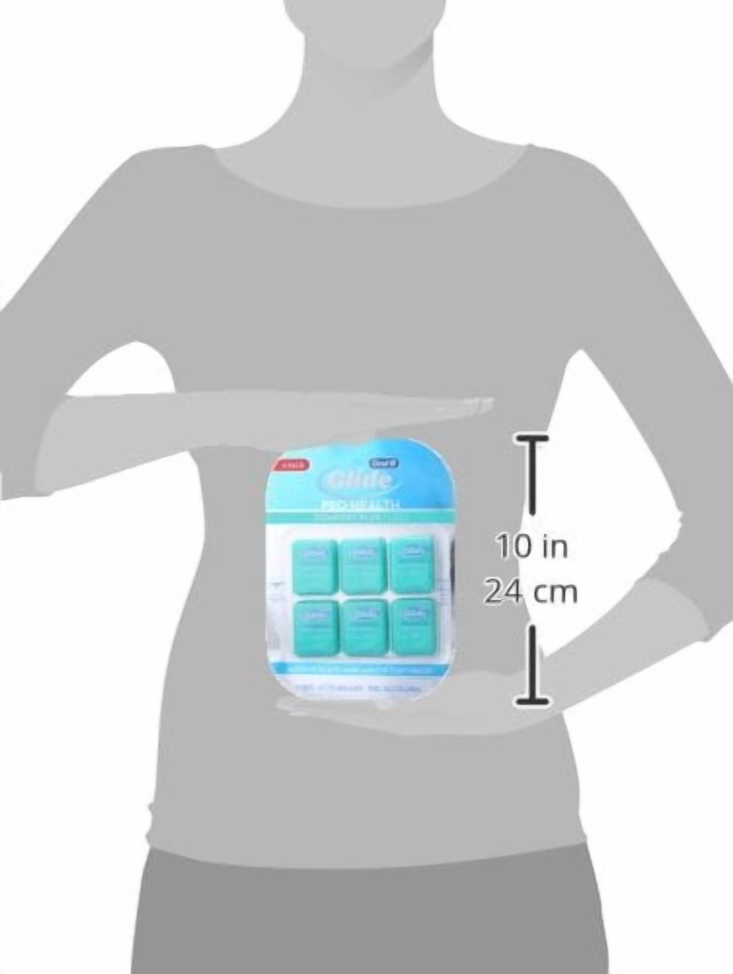 (Pack of 6)  Glide Mint Comfort Plus Floss 43.7 Yd