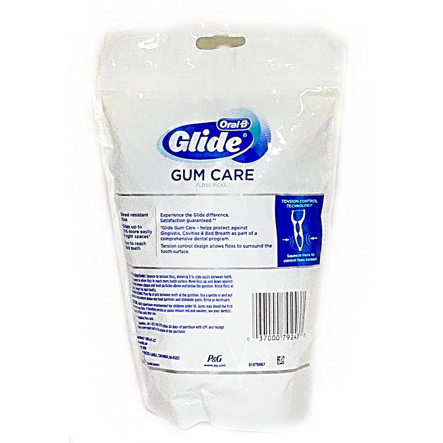 Glide Gum Care Floss Picks, Tension Control, 60 ct