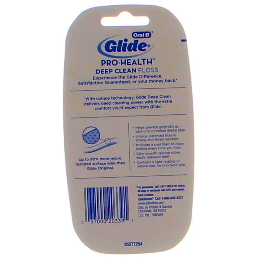 Glide Pro- Health Deep Clean Floss, Cool Mint Flavour - 80 Mtr, 3 Pack