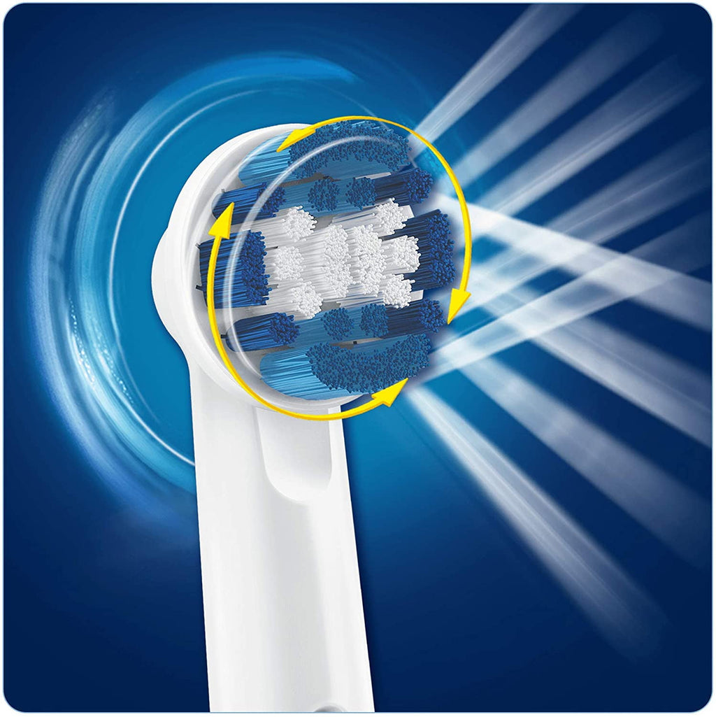 Braun  Precision Clean Electric Toothbrush Replacement Heads, 4 Count, White