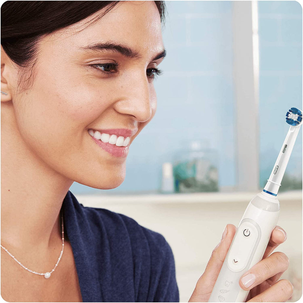 Braun  Precision Clean Electric Toothbrush Replacement Heads, 4 Count, White
