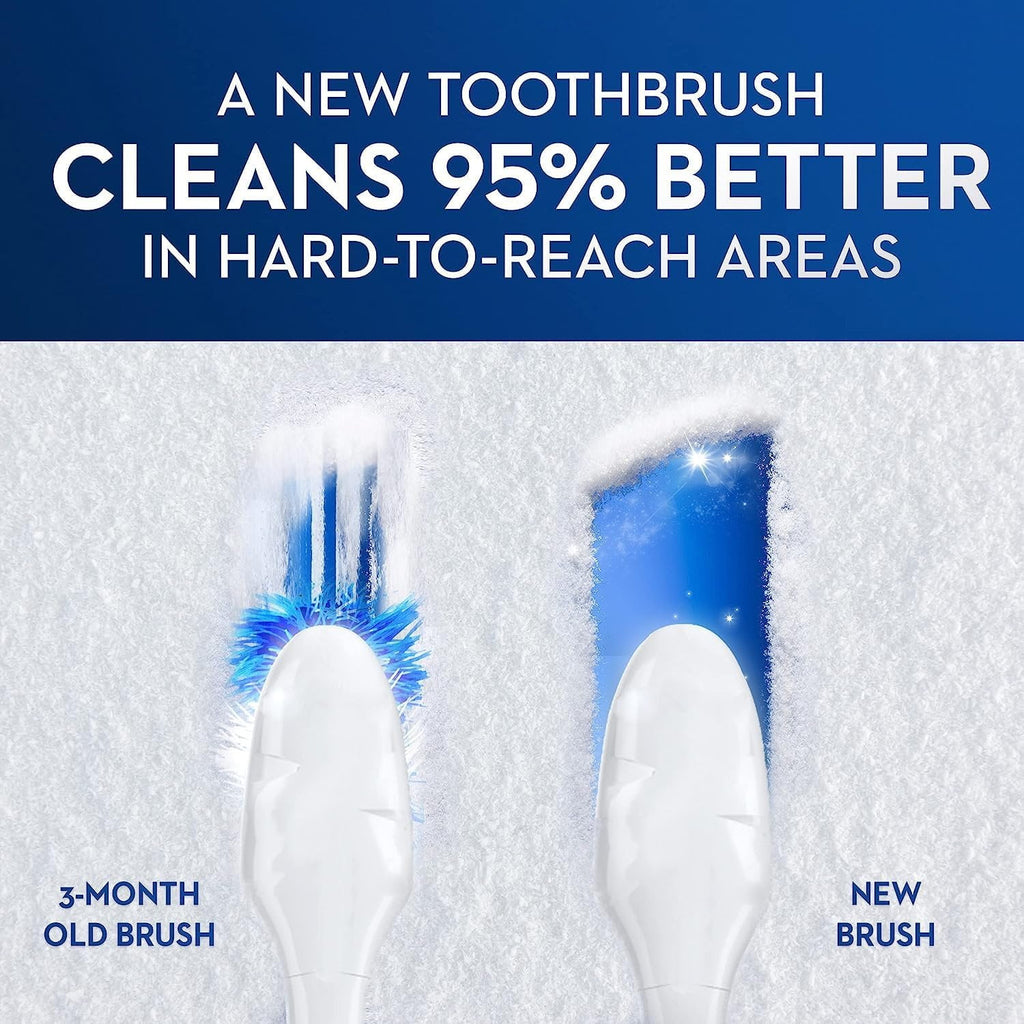Pro-Flex Stain Eraser Manual Toothbrush, Medium, 1 Count