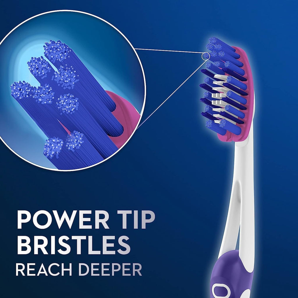Pro-Flex Stain Eraser Manual Toothbrush, Medium, 1 Count